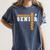 Lacrosse Senior Night Lacrosse Senior 2025 Graduation 8 Women's Comfort Colors T-Shirt Denim