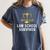 Law School Survivor Humor Law School Graduation Quote Women's Comfort Colors T-Shirt Denim