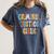 Lawyer True Crime Lover Addict Graduation Apparel Criminal Justice Girlie Major Degree Future Detective Women's Comfort Colors T-Shirt Denim