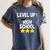 Level Up High School 8th Grade Graduation T-Shirt Women's Comfort Colors T-Shirt Denim