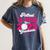Lil Cousin Of a 2025 Graduate Prom Graduation 25 VolleyBall Women's Comfort Colors T-Shirt Denim
