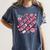Lil Miss Third 3rd Grade Grad Graduation Last Day Girls Kid Women's Comfort Colors T-Shirt Denim