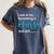 Look At Me Becoming A Nurse &Shit Graduation Nursing Student Women's Comfort Colors T-Shirt Denim