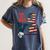 Love Coast Guard Mom Proud Coast Guard Graduation Mom Women's Comfort Colors T-Shirt Denim