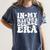 In My Master's Degree Era Graduation Master Degree Women's Comfort Colors T-Shirt Denim