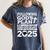 Masters Degree Graduation 2025 Christian MSW MPH MBA Women's Comfort Colors T-Shirt Denim
