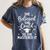 Masters Degree Graduation Art For Women Girl Masters Degree Women's Comfort Colors T-Shirt Denim