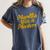 Masters Degree Graduation For Mom Wife Social Work MBA Women's Comfort Colors T-Shirt Denim