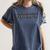 Masters Degree I Leveled Up Graduation T-Shirt Women's Comfort Colors T-Shirt Denim