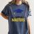 Masters Degree Proud Dad Graduation Shirt MBA Social Work Women's Comfort Colors T-Shirt Denim