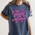 Masters Graduation Educated Latina Chingona Con Diploma Women's Comfort Colors T-Shirt Denim