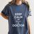 Medical Student Almost Doctor Med School Graduation Women's Comfort Colors T-Shirt Denim