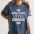 Middle School Graduation Tee Video Gaming Graduate Shirts Women's Comfort Colors T-Shirt Denim