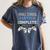 Middle School Level Complete Gaming Class Of 2022 Graduation Women's Comfort Colors T-Shirt Denim