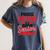 Mom Class Of 2019 Senior Graduation T-Shirt High School Women's Comfort Colors T-Shirt Denim