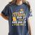 My Mom Did It And She Did It For Me Graduation Graduate Women's Comfort Colors T-Shirt Denim