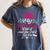 My Mommy Did It And She Did It For Me Graduation Daughter Women's Comfort Colors T-Shirt Denim