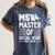 MSW Est 2026 Masters Of Social Work Graduation Social Worker Women's Comfort Colors T-Shirt Denim
