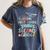 Next Stop 2nd Grade 1st First Grade Graduation Last Day Women's Comfort Colors T-Shirt Denim