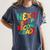 Next Stop Second Grade 1st Grade Graduation Day Kids Women's Comfort Colors T-Shirt Denim