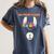No Prob Llama Birthday Graduation Women Kids Girls Women's Comfort Colors T-Shirt Denim