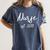 NURSE EST 2018 New Nursing School Graduation Shirt Women's Comfort Colors T-Shirt Denim