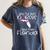 Nurse Florida RN CNA LPN Nursing Student Graduation Women's Comfort Colors T-Shirt Denim