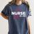 Nurse Graduate Graduation 2018 Nursing School Shirt Women's Comfort Colors T-Shirt Denim