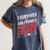 Nurse Graduation I Survived My Girlfriends Nursing Degree Women's Comfort Colors T-Shirt Denim