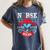 Nurse Live Love Heal Graduation Appreciation Valentines Day Women's Comfort Colors T-Shirt Denim