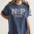 Nurse Practitioner Graduation Shirt NP Est 2018 Tee Women's Comfort Colors T-Shirt Denim