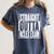 Nurse The Straight Outta NCLEX Graduation RN Gift Tshirt Women's Comfort Colors T-Shirt Denim