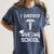 Nursing School Graduation Shirt I Survived RN Gift Women's Comfort Colors T-Shirt Denim