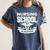 Nursing School Survivor Senior Nurse Graduation TShirt Women's Comfort Colors T-Shirt Denim