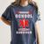 Paramedic School Graduation Shirt Survivor Women's Comfort Colors T-Shirt Denim