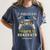 I Paused My Game To Graduate Class Of 2023 Gamer Graduation Women's Comfort Colors T-Shirt Denim