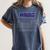 PharmD Pharmacy School Graduation Women's Comfort Colors T-Shirt Denim
