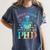 PhD Graduation Dead Inside But i Got My PhD Tie Dye Funny Women's Comfort Colors T-Shirt Denim