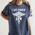 I Got Pinned LVN Nursing School Graduation Pinning Ceremony Women's Comfort Colors T-Shirt Denim