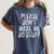 PLEASE DON’T MAKE ME DO STUFF Lazy Teenager Graduation Women's Comfort Colors T-Shirt Denim