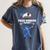 Police Academy Graduate Shirt Police Academy Graduation Gift Women's Comfort Colors T-Shirt Denim