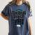 Police Officer National Week T-Shirt Graduation 2018 Women's Comfort Colors T-Shirt Denim