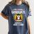 Pre K Graduation Shirt 2019 PreSchool Graduate Toddler Women's Comfort Colors T-Shirt Denim