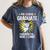 Pre K Graduation Shirts Shark Grad Toddler Women's Comfort Colors T-Shirt Denim
