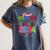 Pre School Graduation Idea For Dad & Preschool Graduation Women's Comfort Colors T-Shirt Denim
