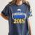 Pre School Graduation Shirts Graduate Grad 2018 Women's Comfort Colors T-Shirt Denim