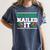 Pre-School Nailed It Shirt Graduation T Shirt Women's Comfort Colors T-Shirt Denim