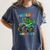 Preschool Graduation Monster Truck Dinosaur Boys Dino Tee Women's Comfort Colors T-Shirt Denim
