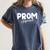 Prom Squad Tshirt 2023 Prom Graduation Class Of 2032 Women's Comfort Colors T-Shirt Denim