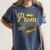 Prom Squad Graduation Class Of 2025 Party Women's Comfort Colors T-Shirt Denim